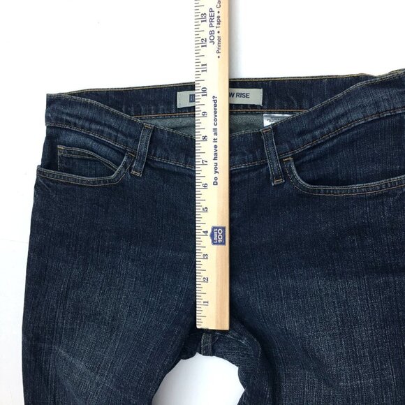 Gap Women's Jeans Ultra Low Rise Boot Cut Ankle Stretch Dark size 8 length 29" - Picture 4 of 13